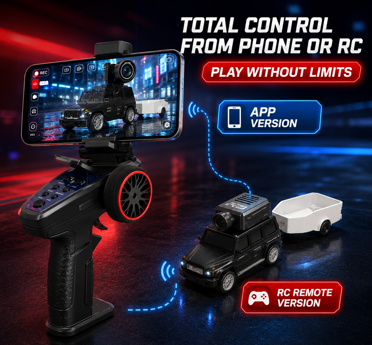 Off-Road Spy Cam RC Truck
